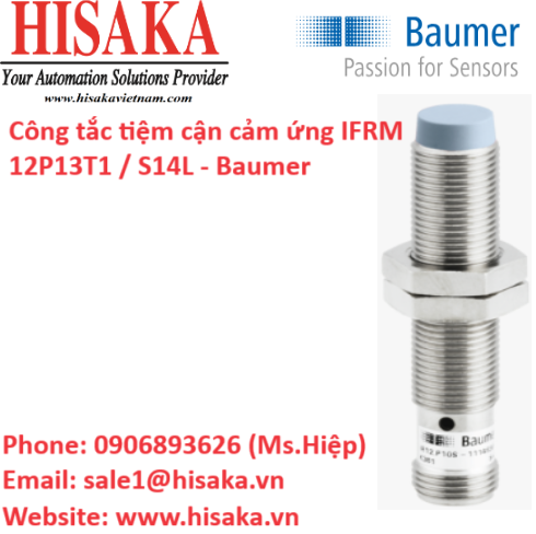 Công tắc tiệm cận cảm ứng IFRM 12P13T1 / S14L - Baumer