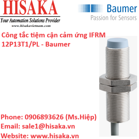 Công tắc tiệm cận cảm ứng IFRM 12P13T1/PL - Baumer
