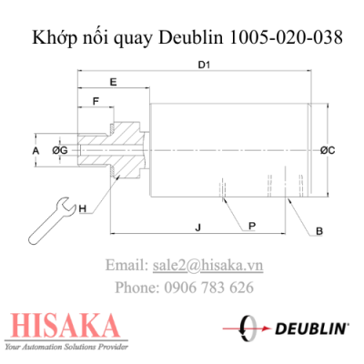 Cấu tạo Deublin 1005-020-038