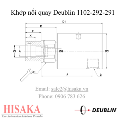 Cấu tao Deublin 1102-292-291