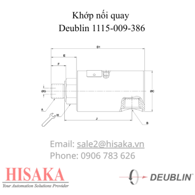 Cấu tạo Deublin 1115-009-386