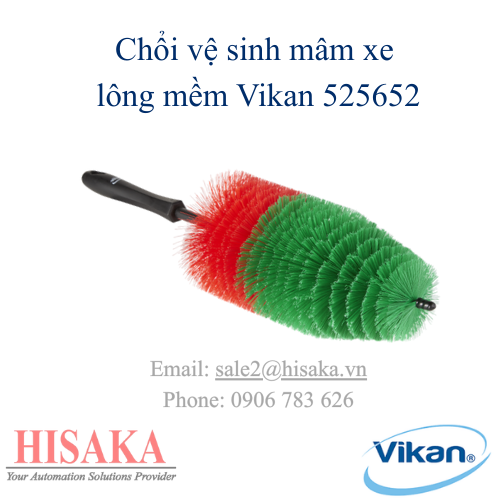 Chổi vệ sinh mâm xe lông mềm Vikan 525652