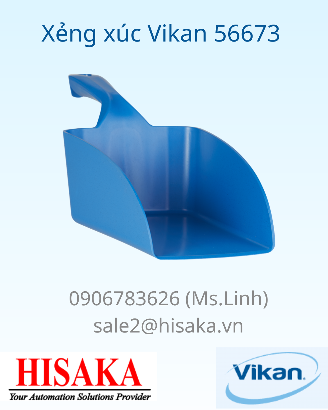 Xẻng xúc Vikan 56673